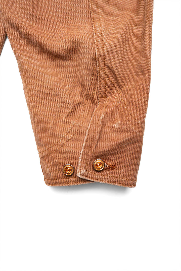 Early 1900s Persimmon Tannin Dye Heavy Duck Chore Jacket
