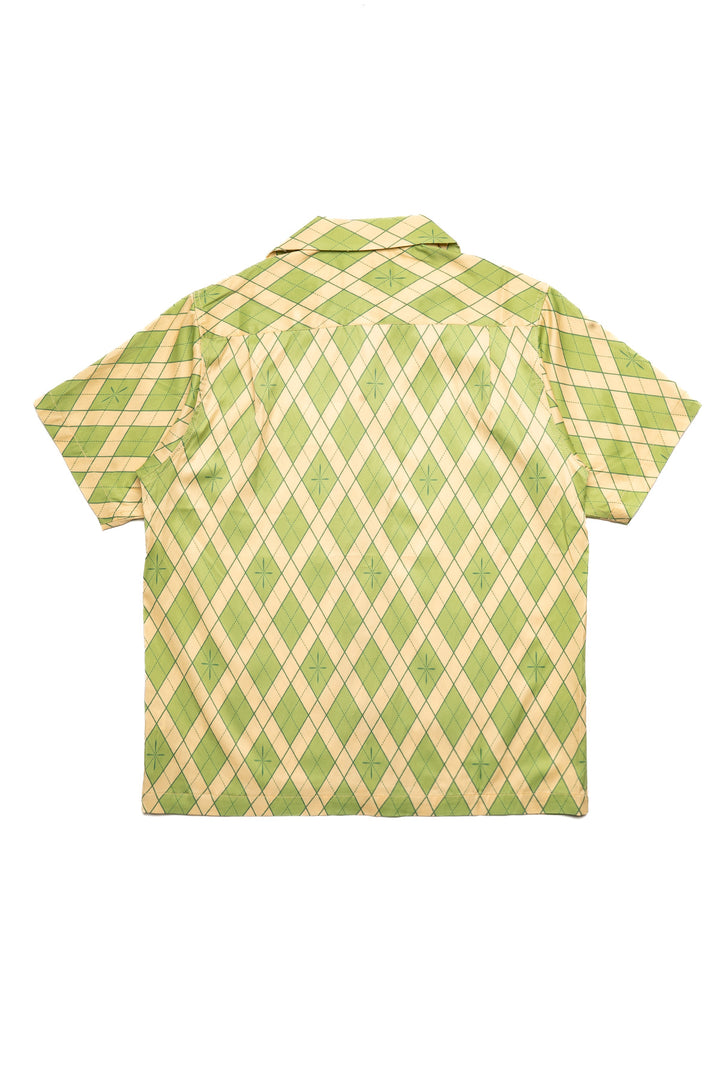 "NARAHIRA" Snake Pattern Shirt - Green