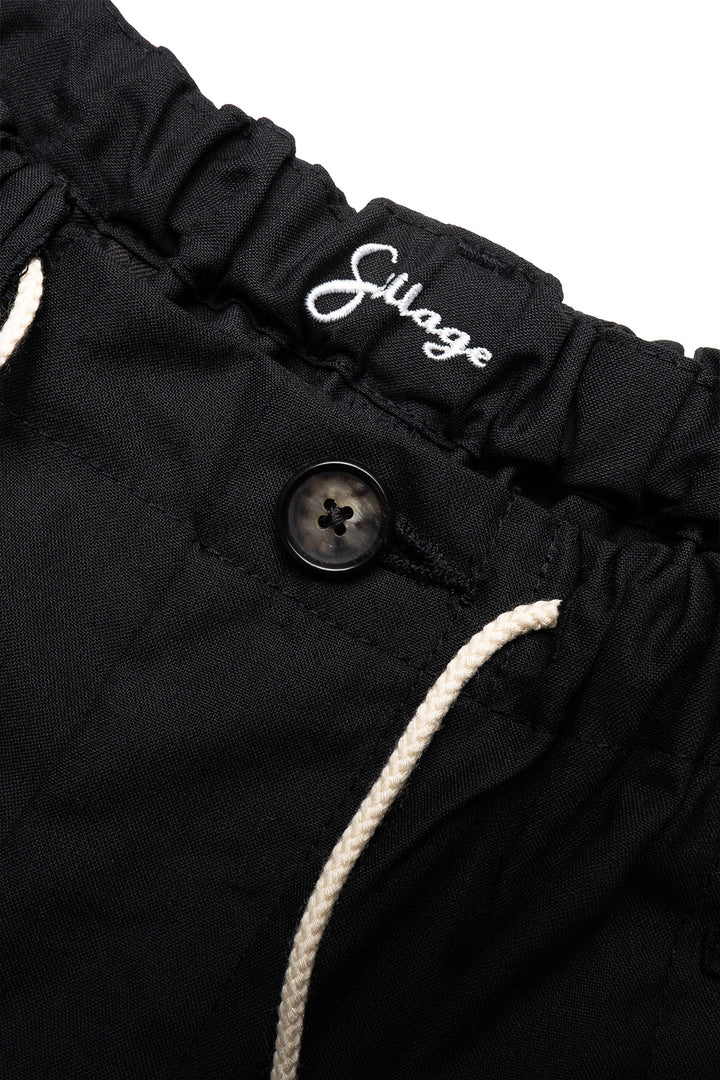 Circular Fatigue Short Pants - Black