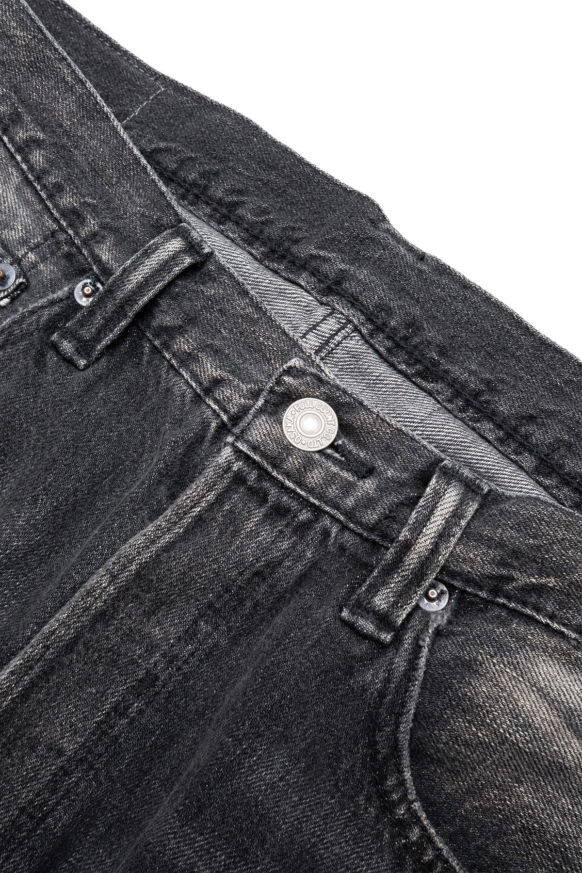 0105BKSSHW-BIG 11.5oz Black Denim Wide Straight - Dartford