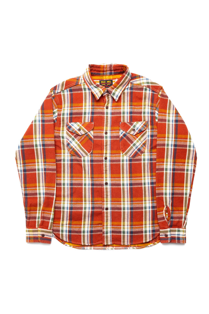 Heavy Flannel Shirt - Red
