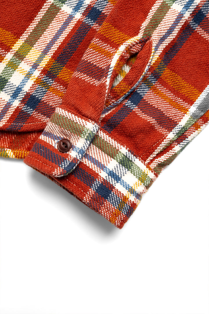 Heavy Flannel Shirt - Red