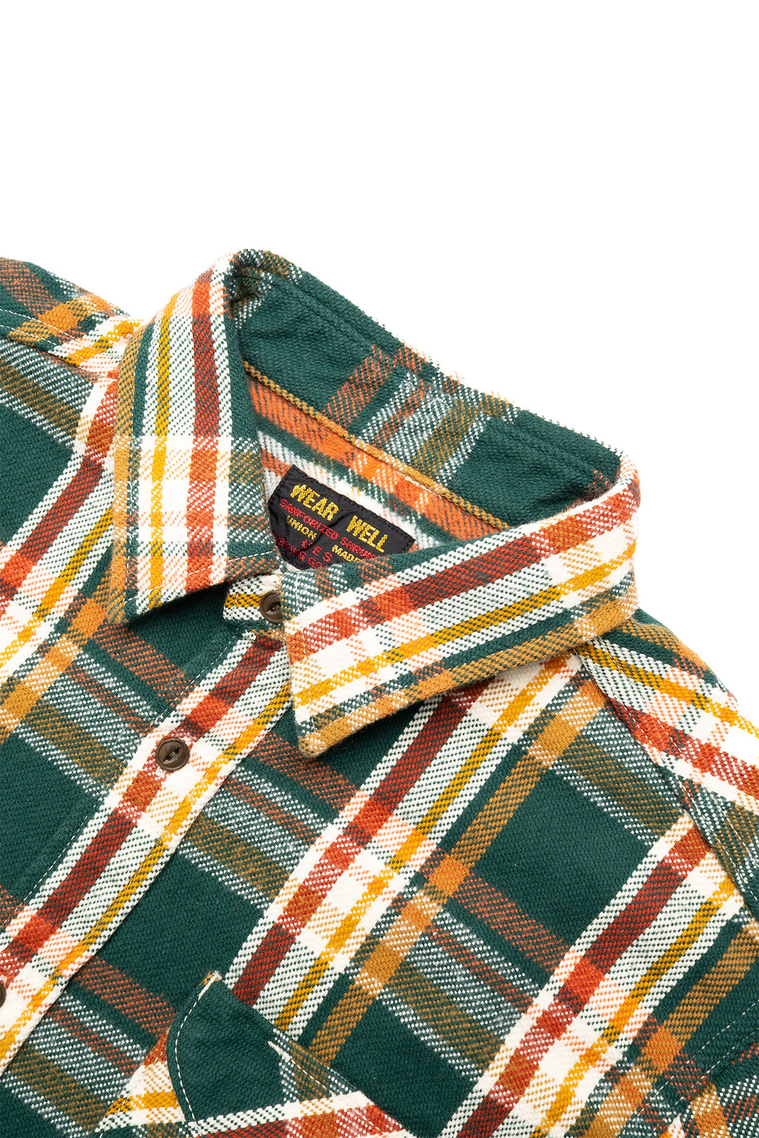 Heavy Flannel Shirt - Green