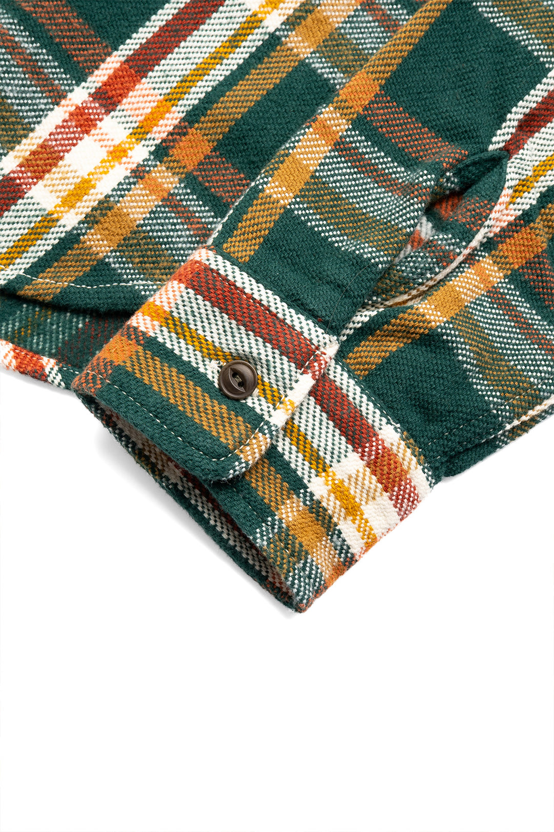 Heavy Flannel Shirt - Green