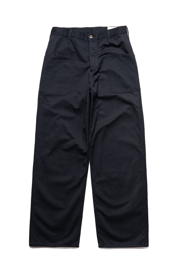 Old Japanese Twill Trousers - Black