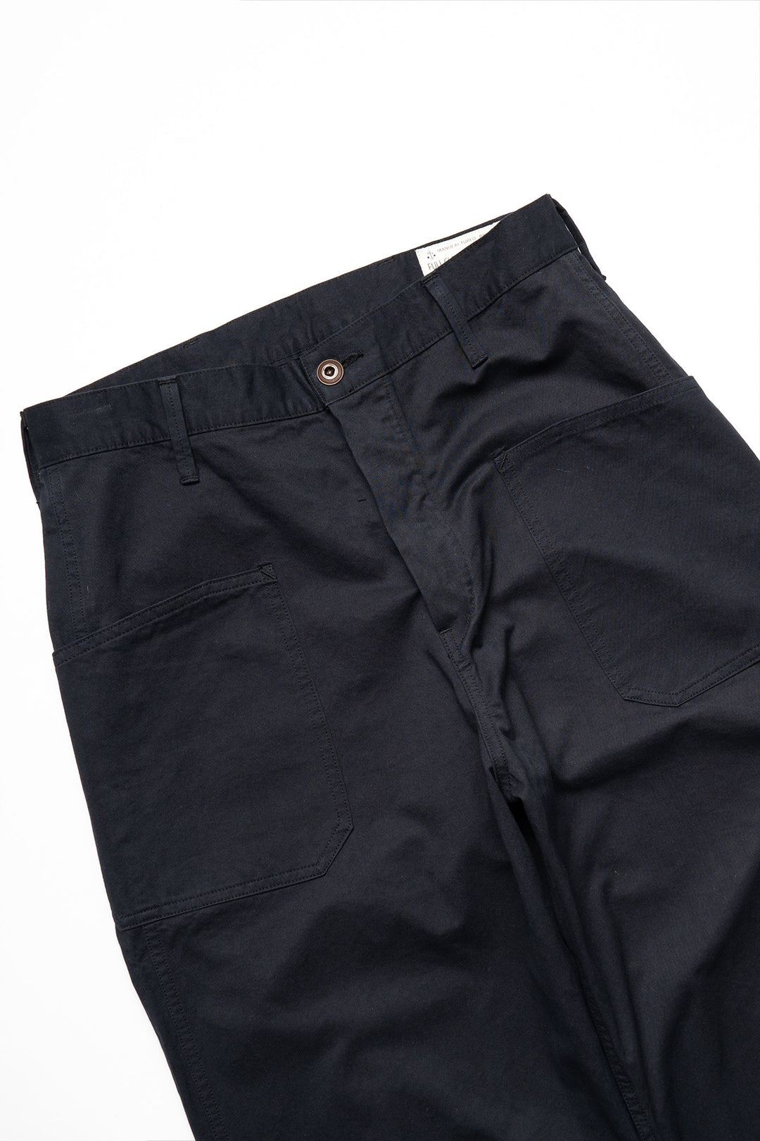 Old Japanese Twill Trousers - Black