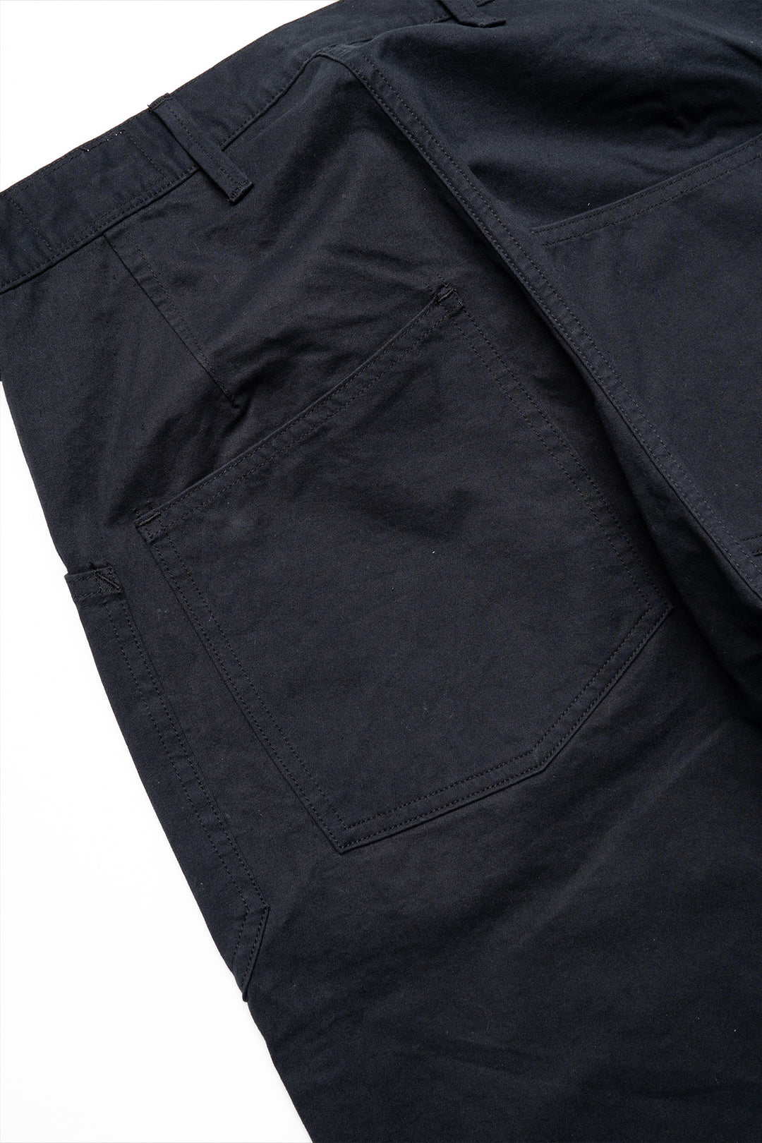 Old Japanese Twill Trousers - Black