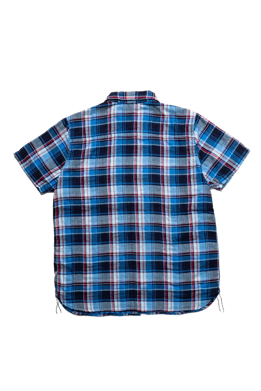 Short Sleeve Button Up - Indigo