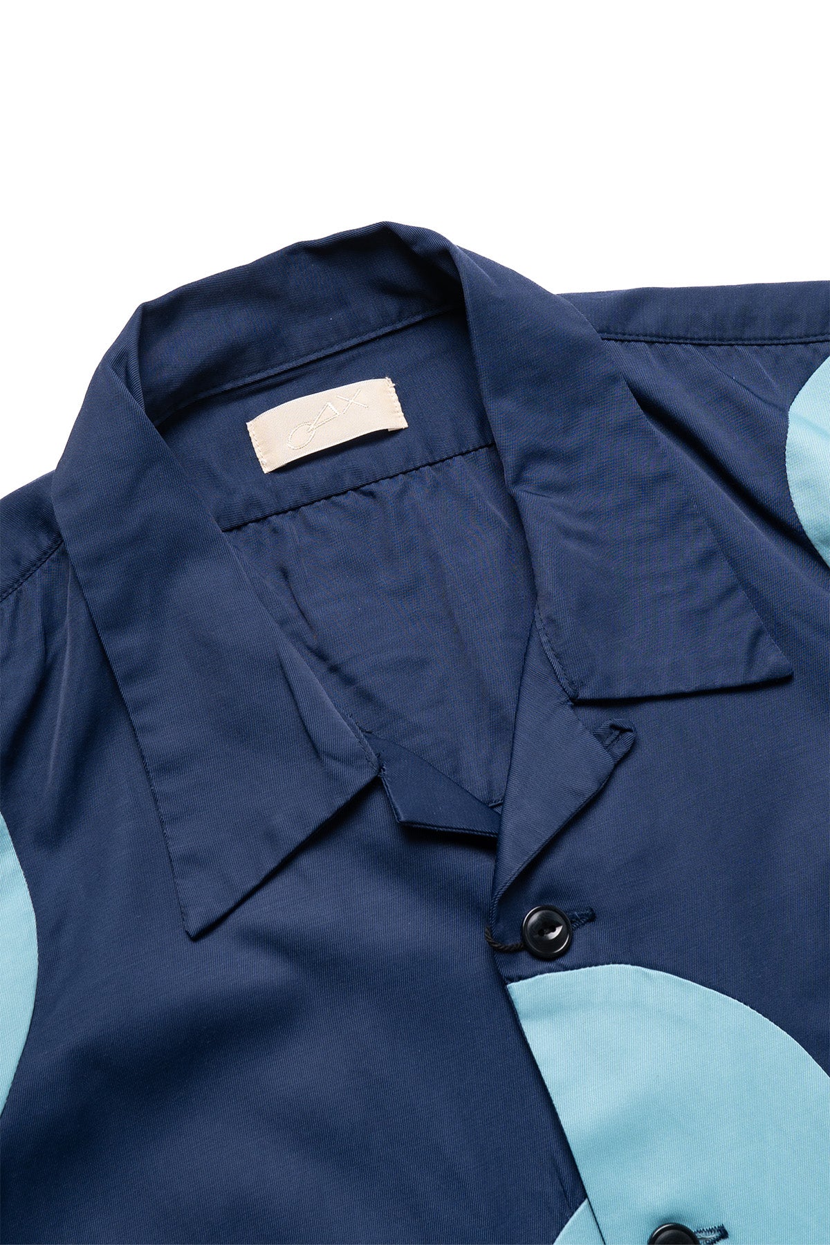 O△X Dot Shirt – Blue in Green Denver