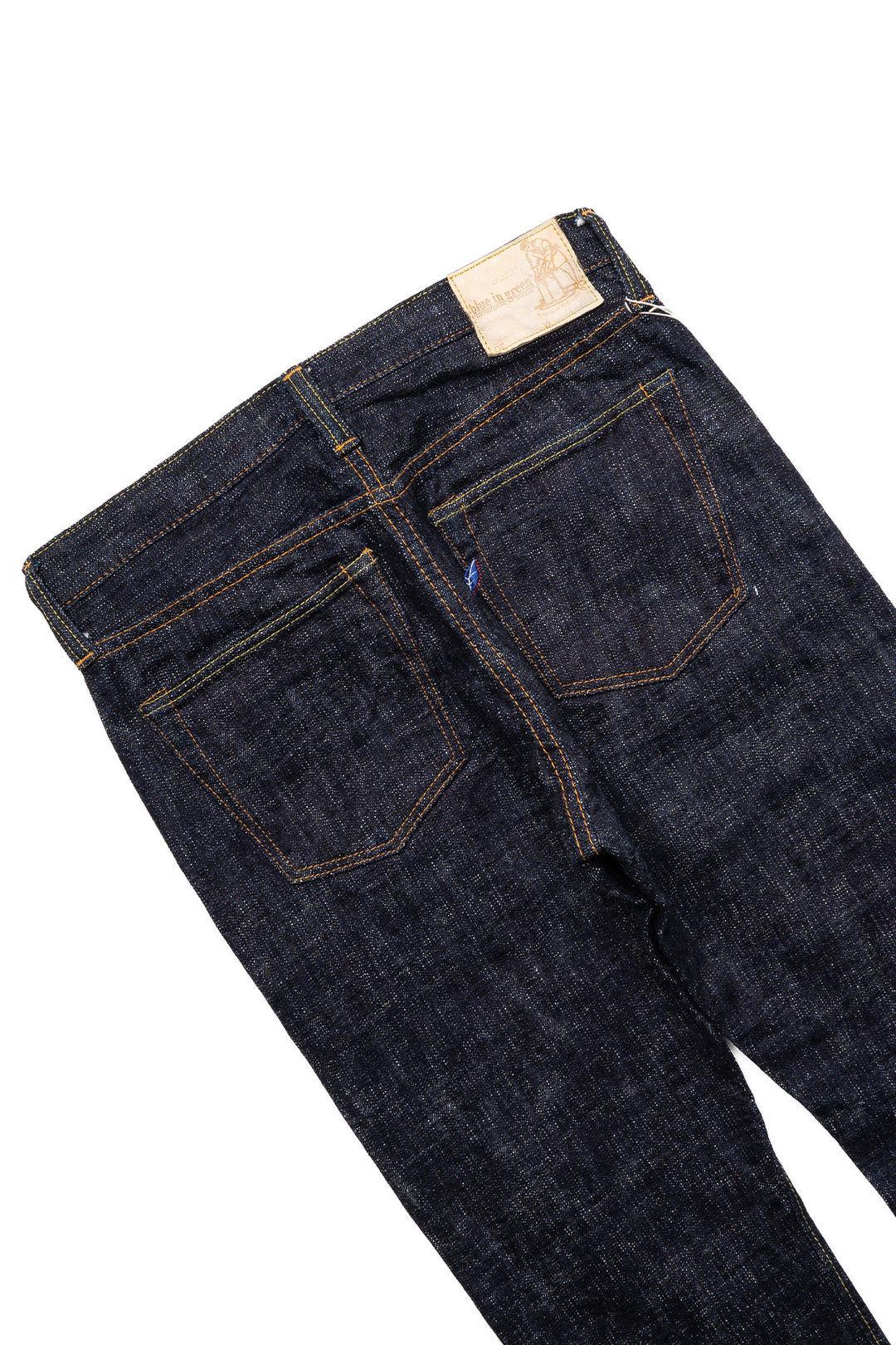 EX-019 17oz Indigo Extra Slub Relax Tapered - Blue in Green Exclusive Version