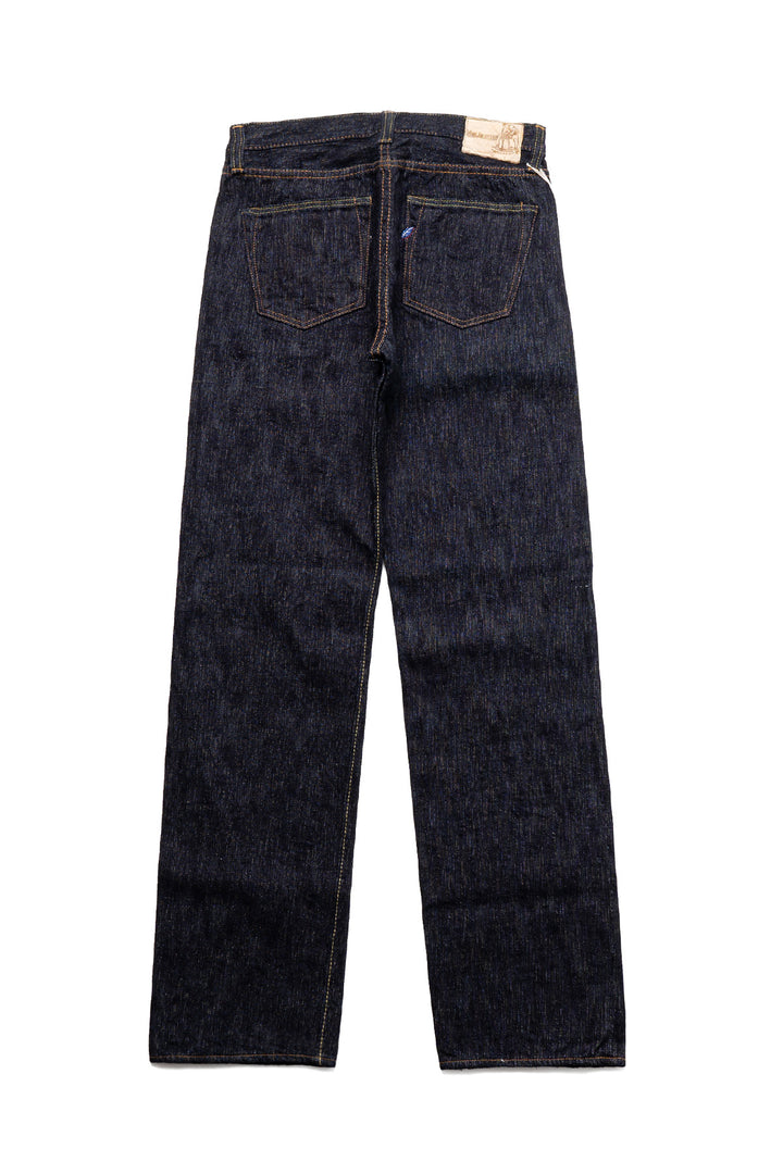 EX-003 17.5oz Extra Slub Rinsed Selvedge Denim - Regular Straight Fit