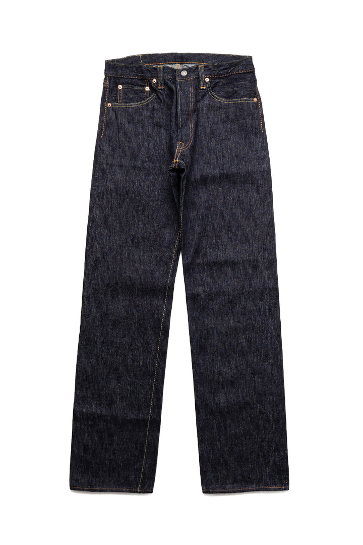 EX-003 17.5oz Extra Slub Rinsed Selvedge Denim - Regular Straight Fit