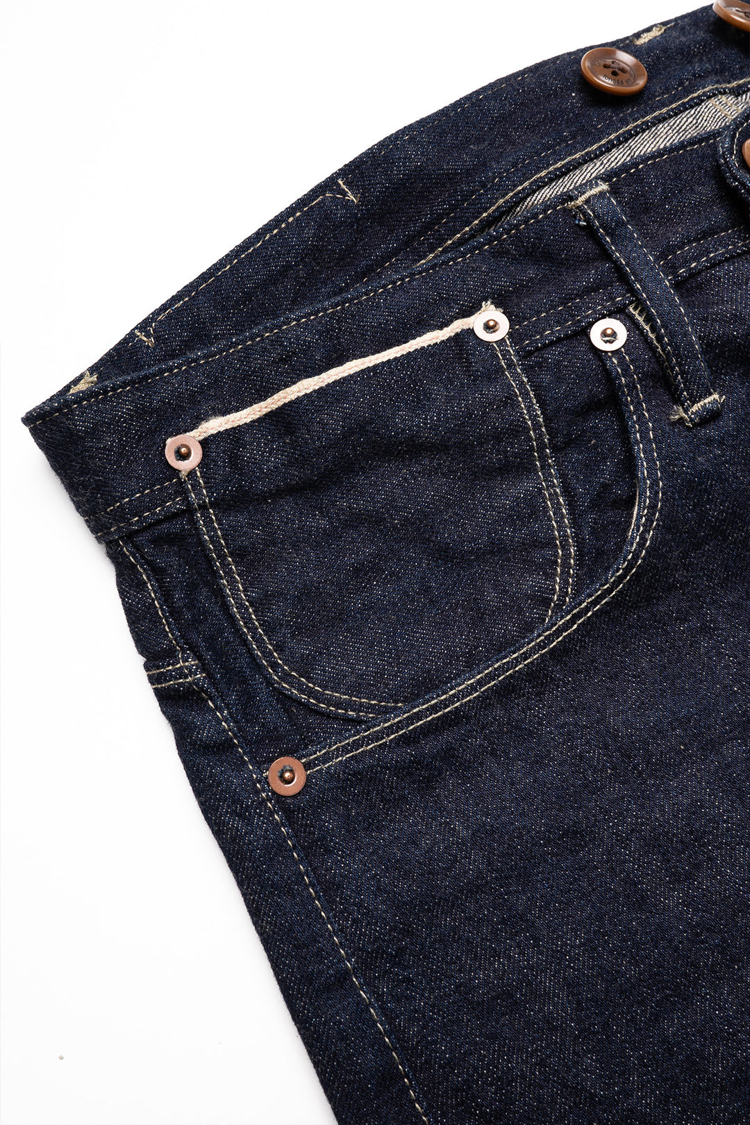 OR-1001 Indigo Dyed Tailored Jeans - Straight