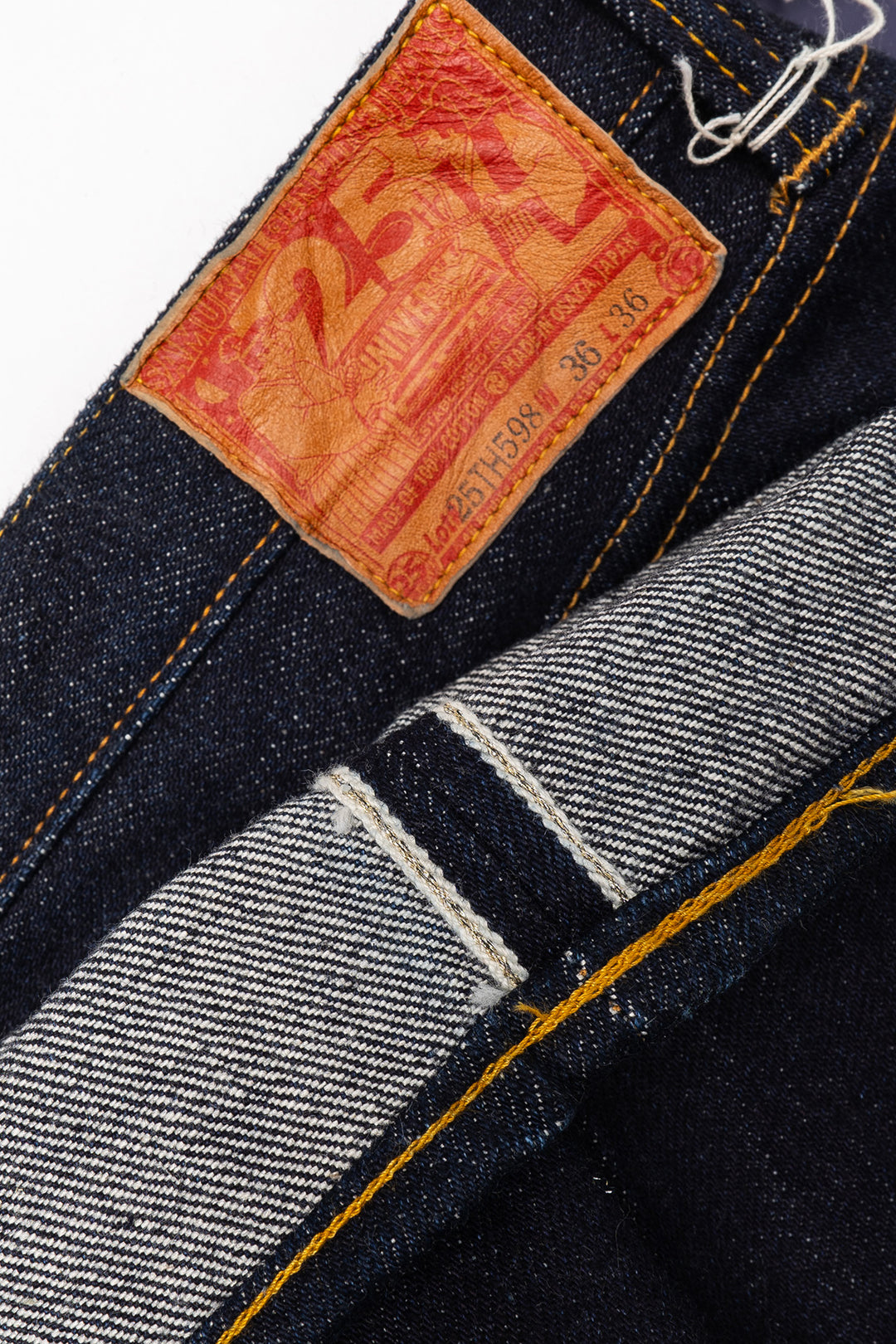 S710XX25OZ-25TH "25th Anniversary Limited Edition" 25oz Selvedge Denim - Slim Straight Fit