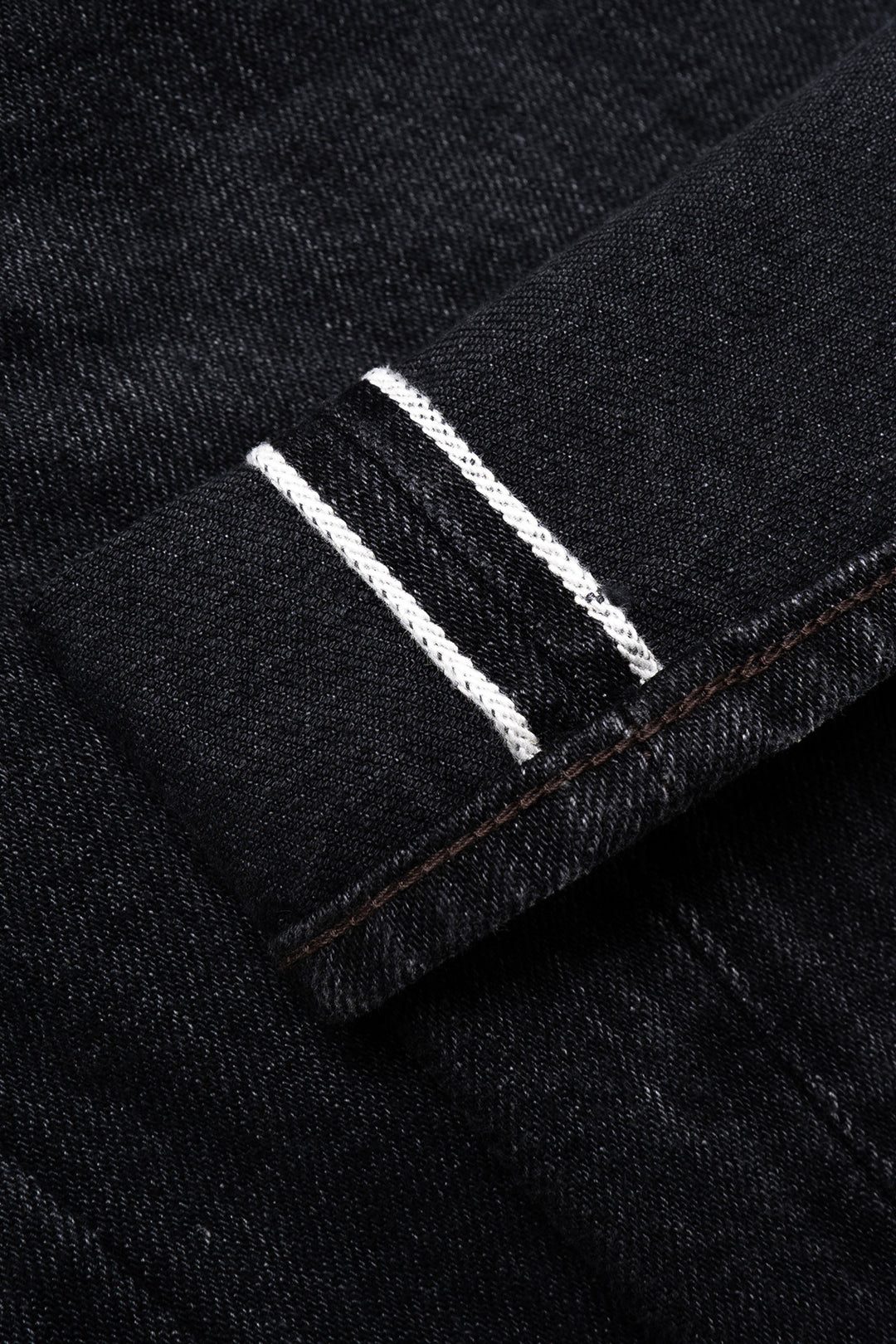 Straight 5 Pocket Pants - Medium Black