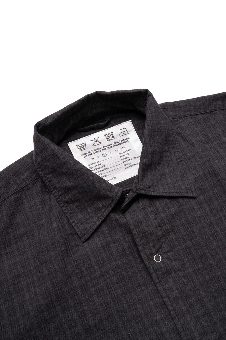 Gambler Shirt - Dark Overdye Check