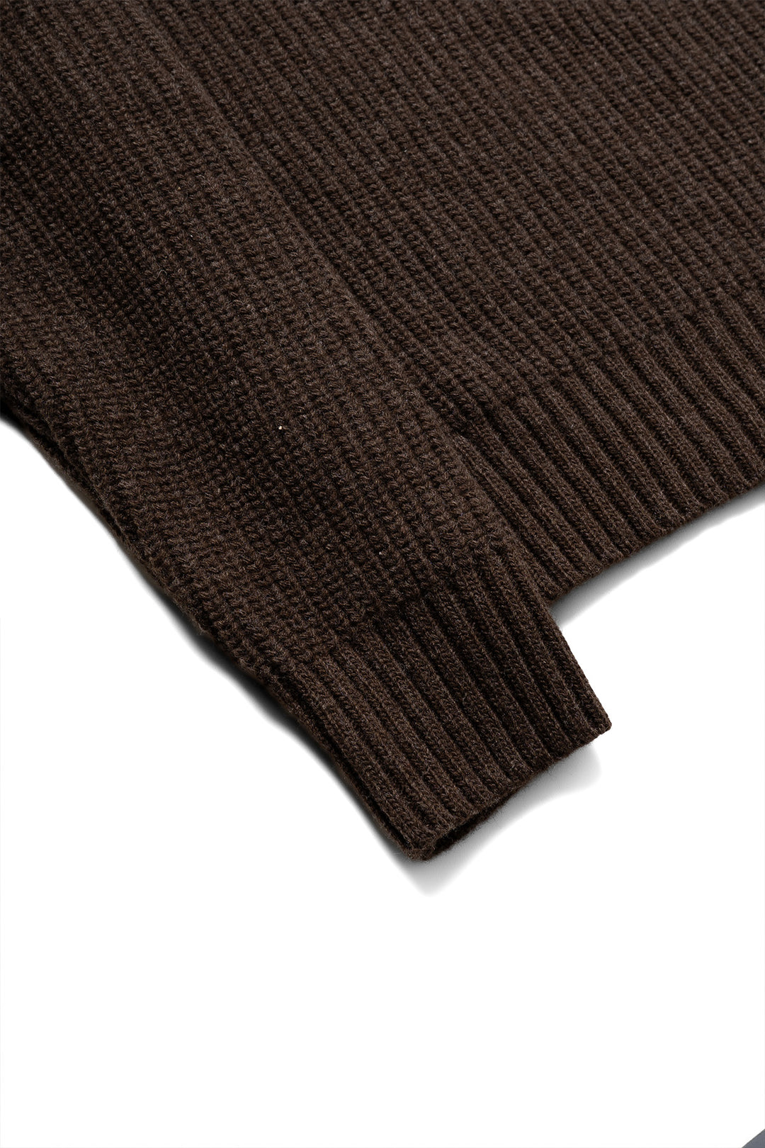 Collar Sweater - Dark Brown