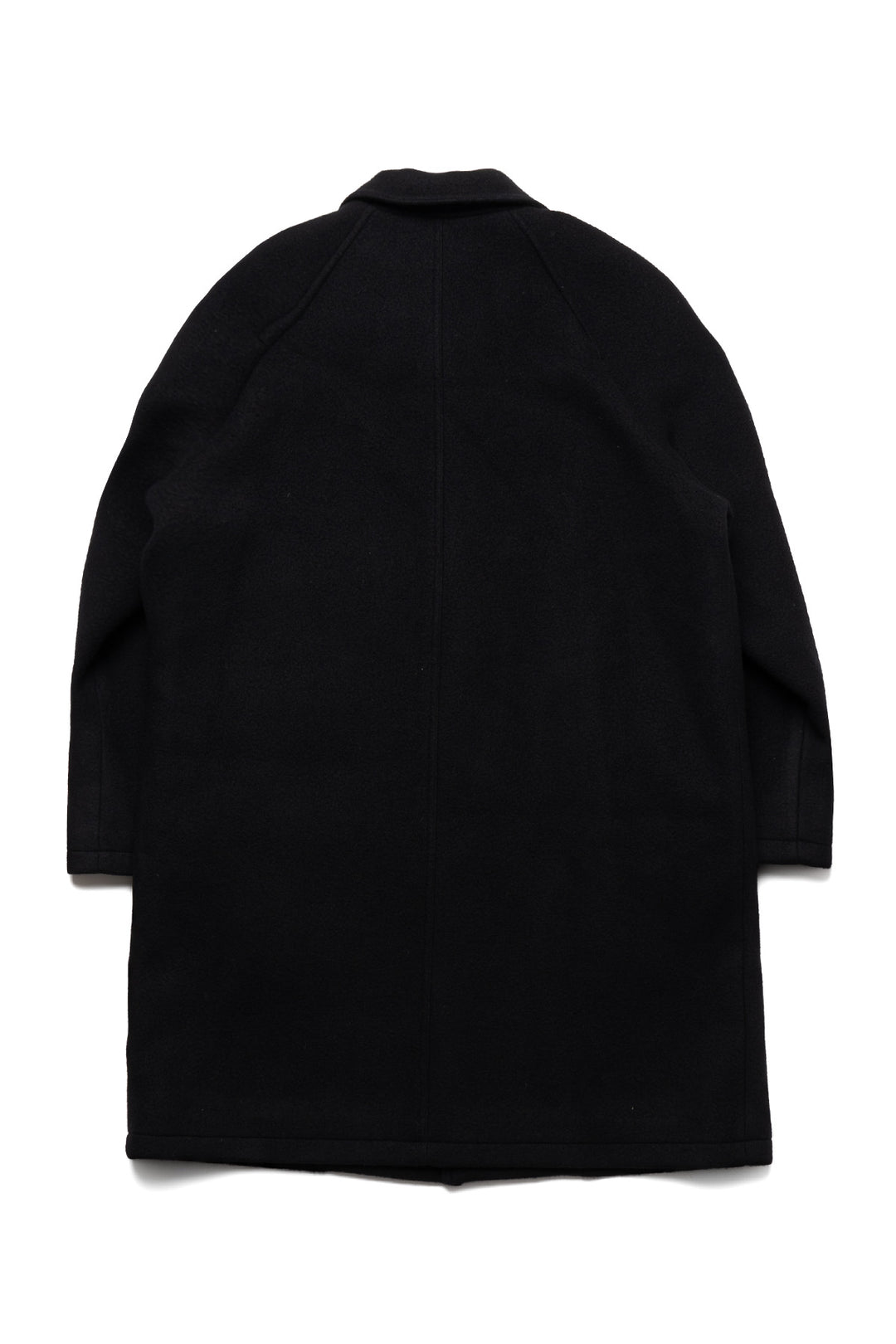 Accession Coat - Black Recycled Wool