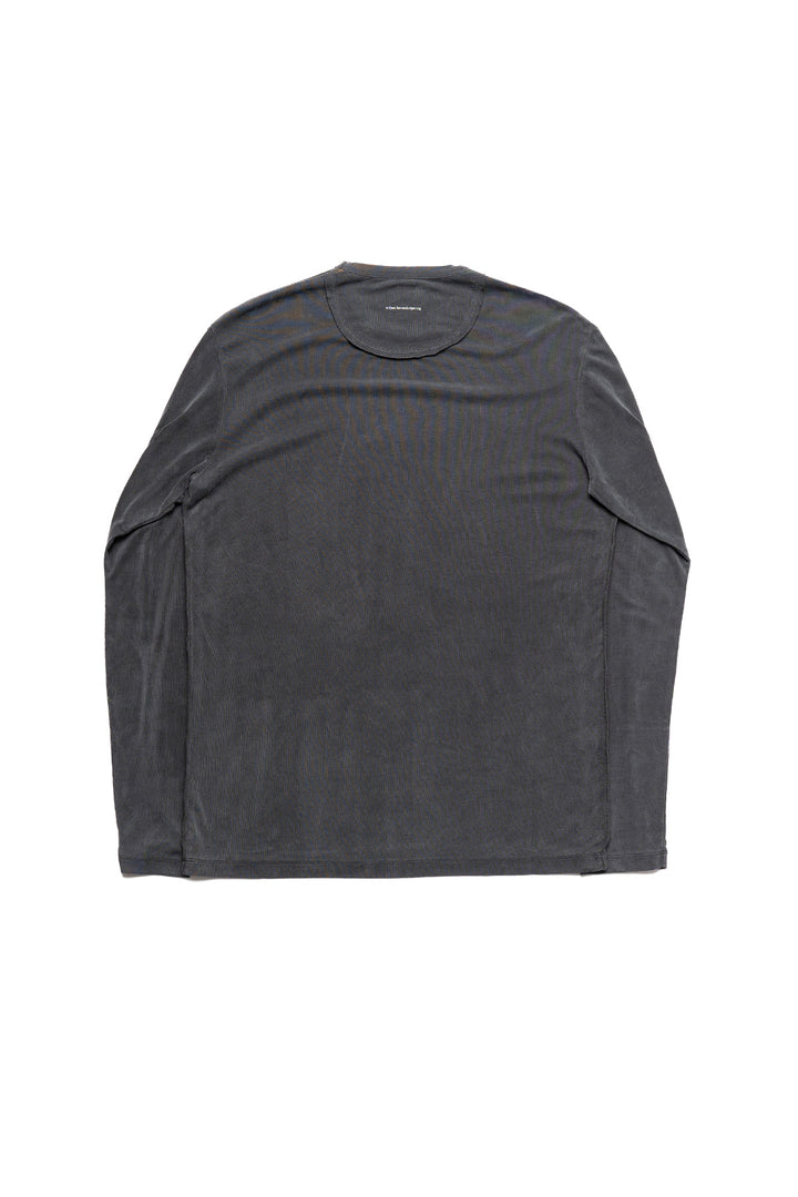 Tencel LS Tee - Metal Grey