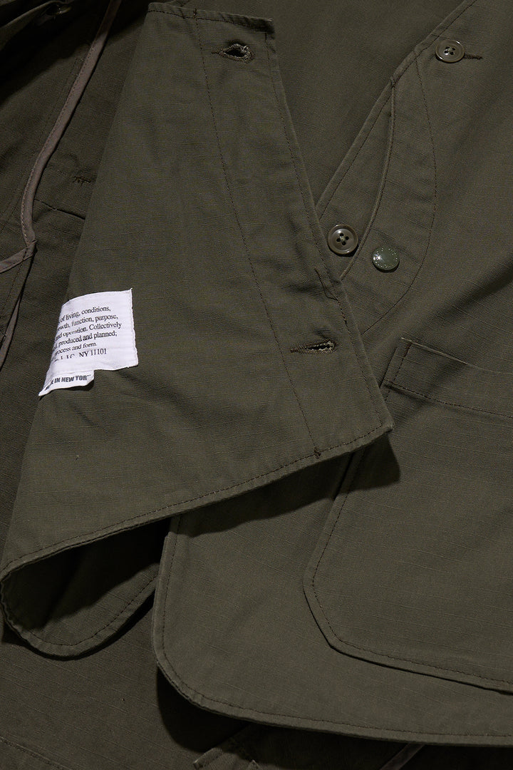 Hunting Blazer for Nepenthes NY, Packer and Blue in Green - Olive