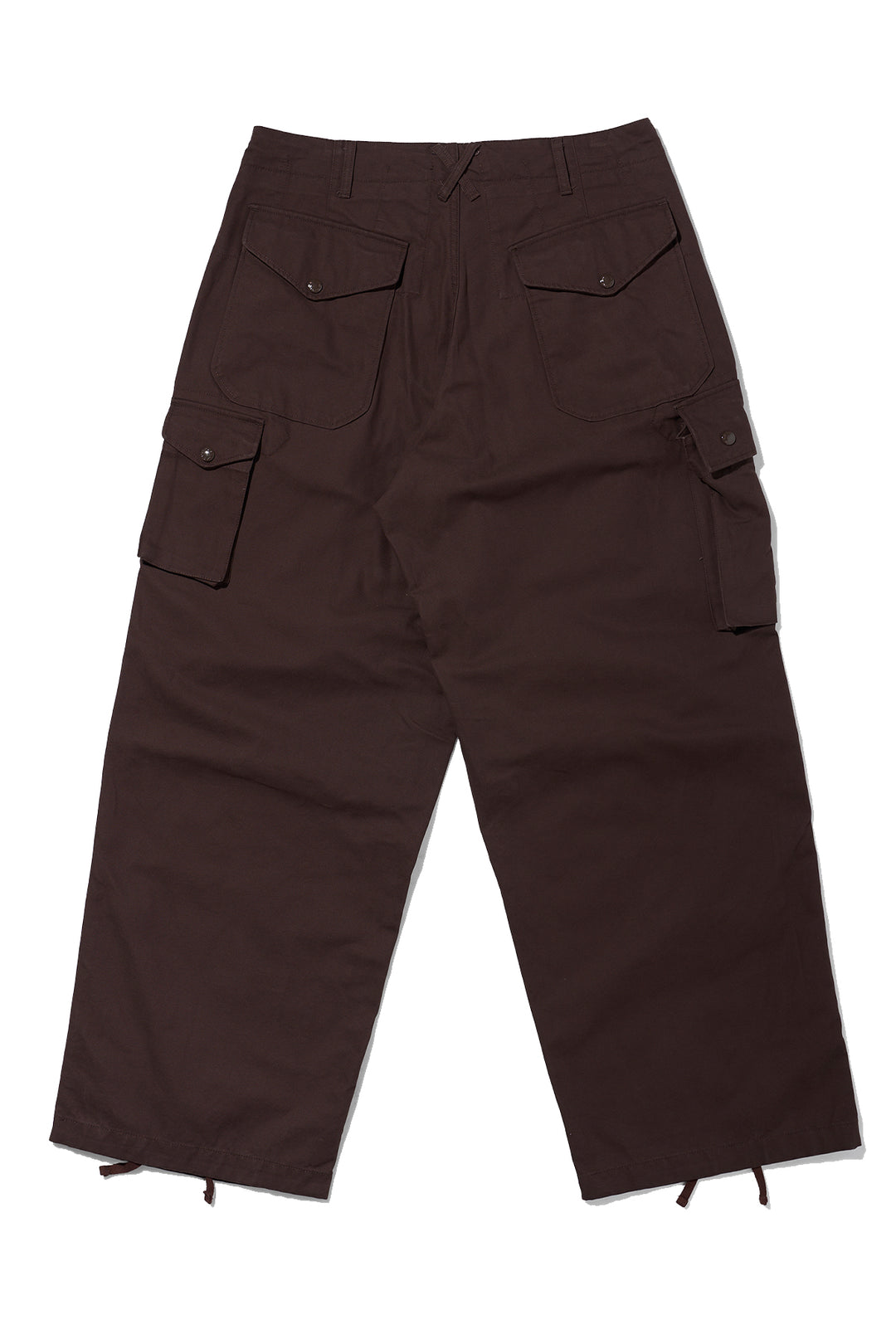 Over FA Pant for Nepenthes NY, Packer and Blue in Green - Dark Brown