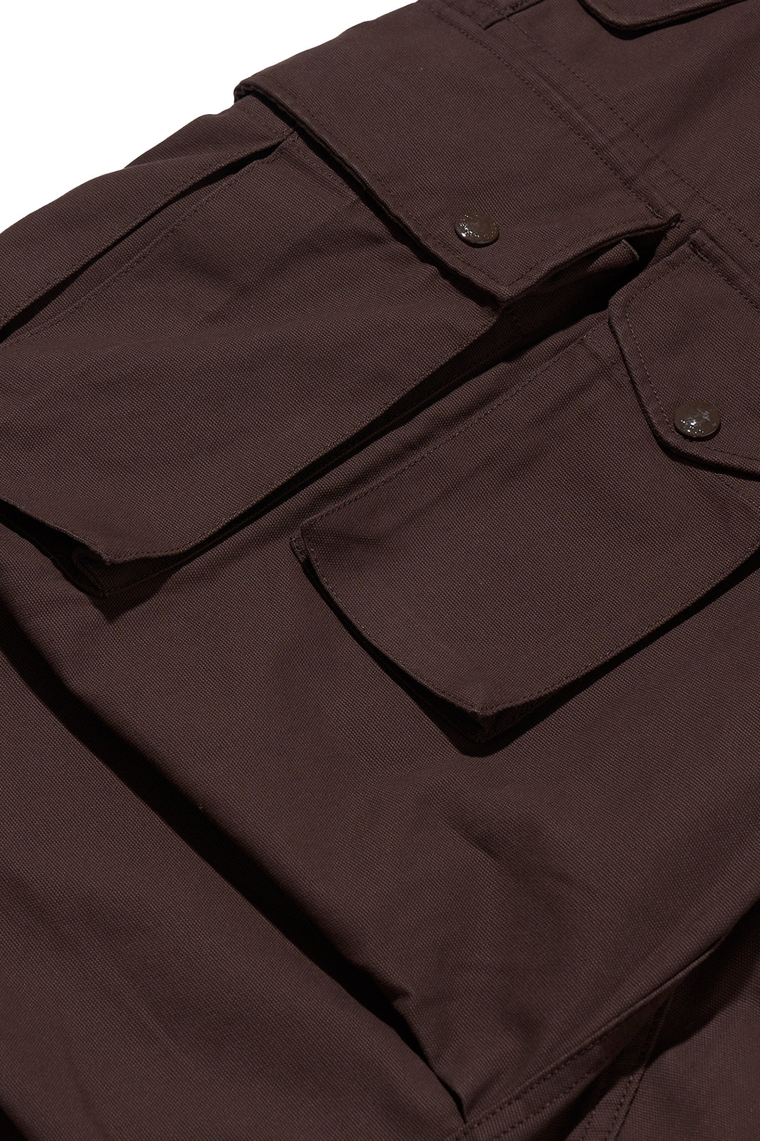 Over FA Pant for Nepenthes NY, Packer and Blue in Green - Dark Brown