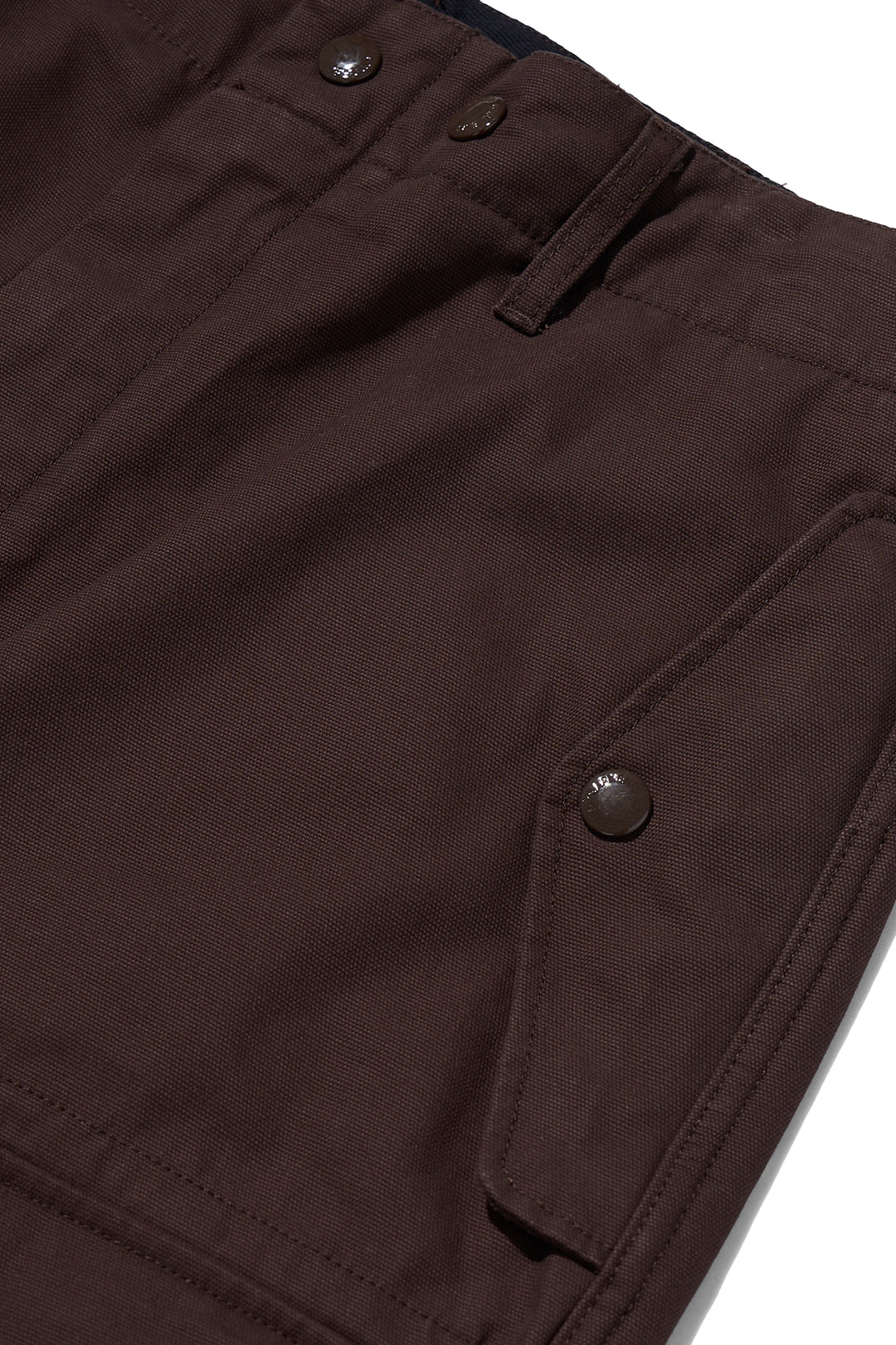 Over FA Pant for Nepenthes NY, Packer and Blue in Green - Dark Brown