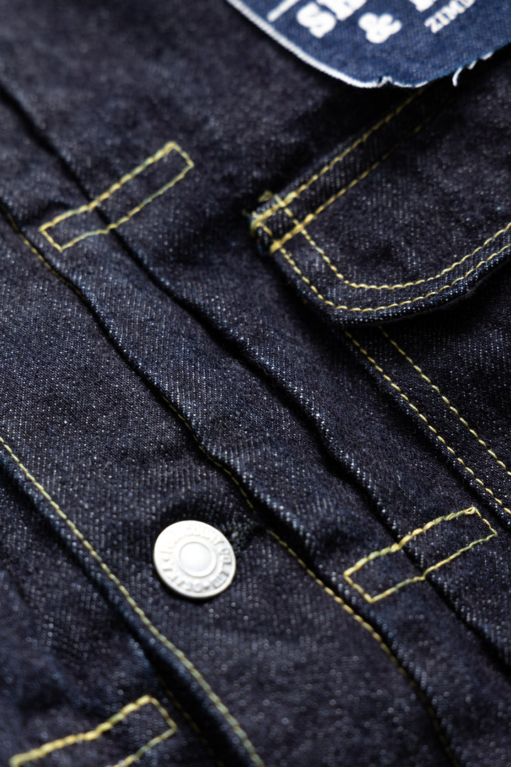 2107US Type 1 Denim Jacket (US Limited) WWll Denim - Indigo