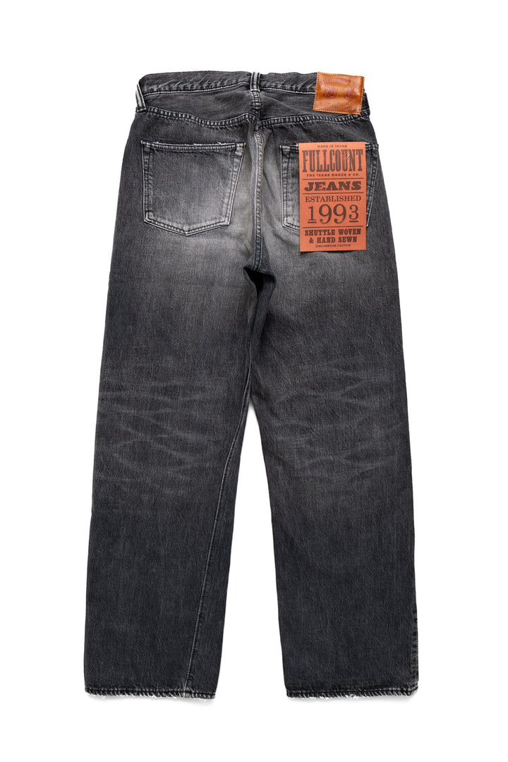 0105BKHW Black Denim Dartford Wide