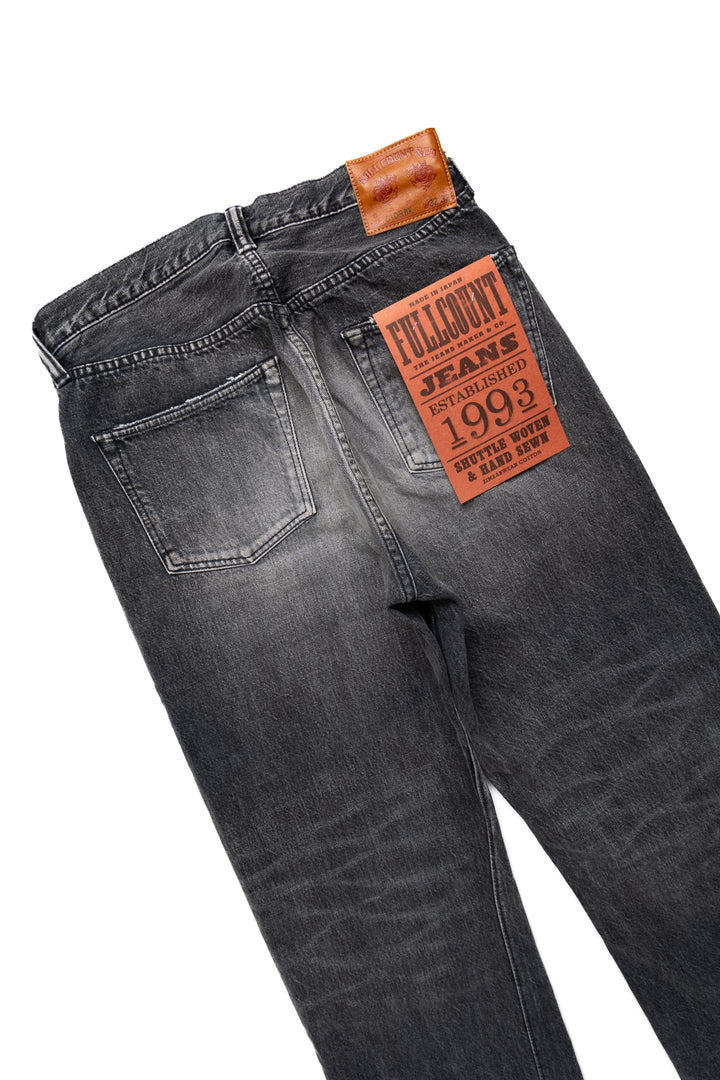 0105BKHW Black Denim Dartford Wide