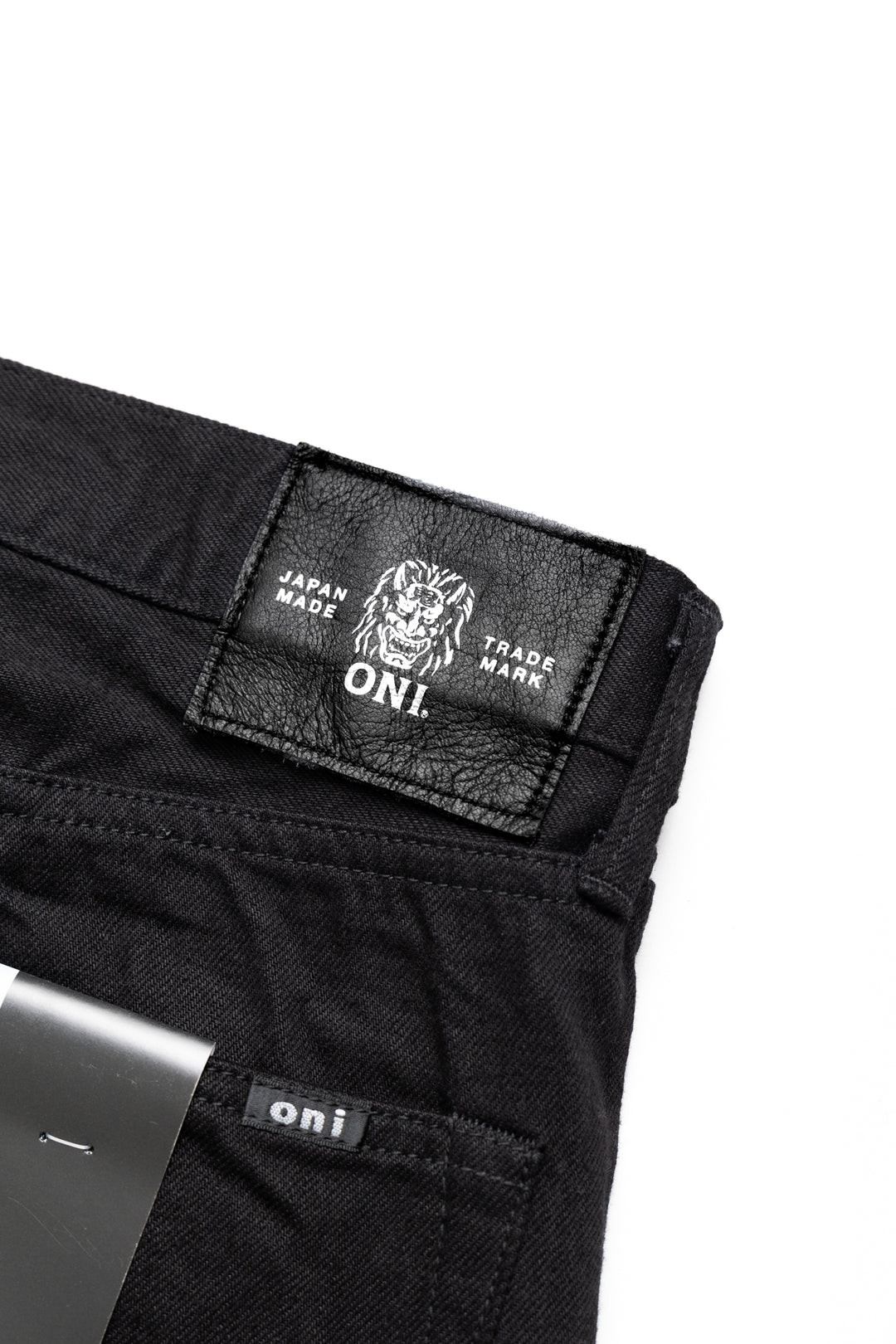 642-13BK 13oz Jet Black Denim Relax Tapered