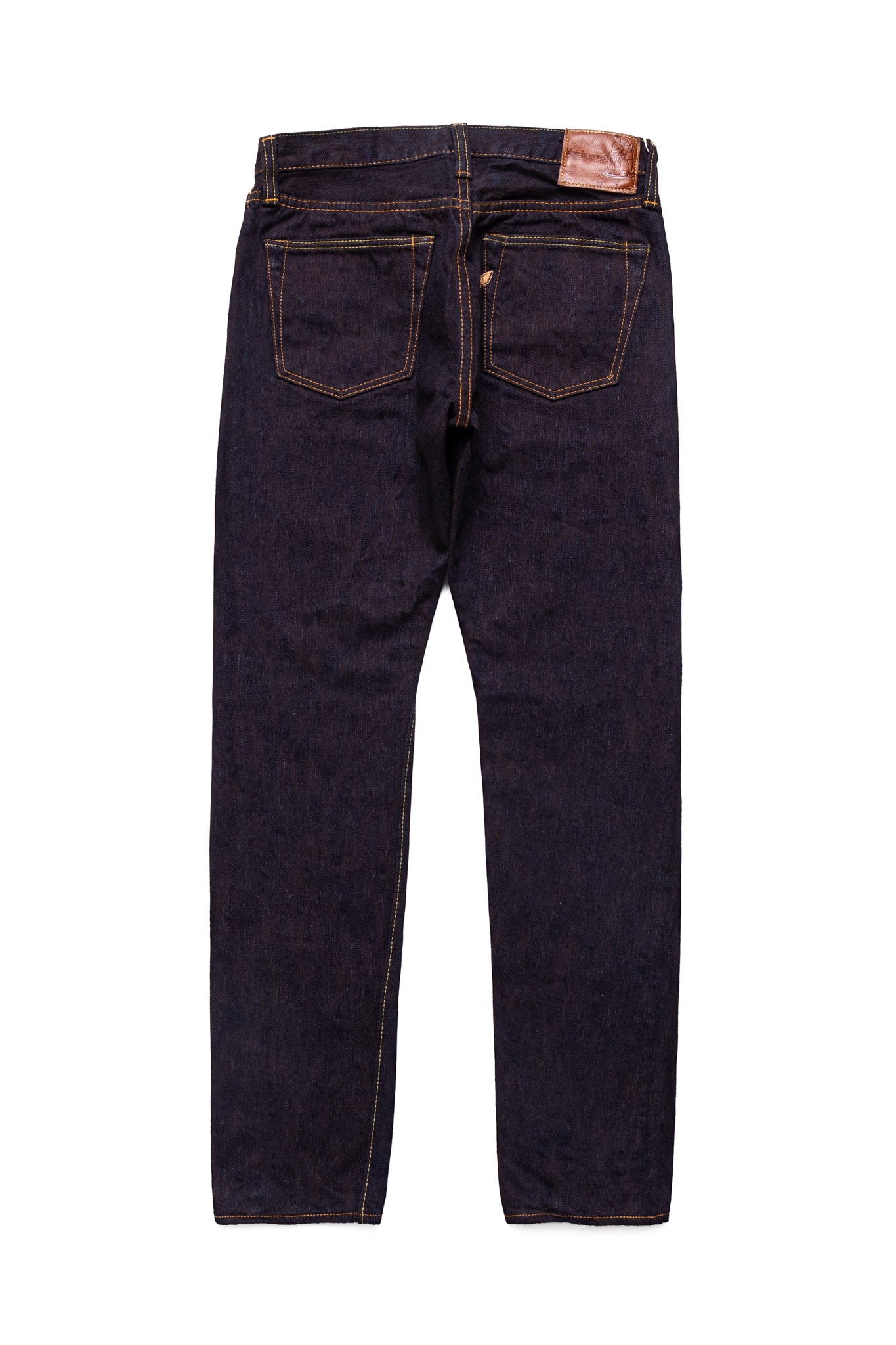 ★ DIAGONAL★ WASHING BASIC CONE DENIM blue DA231PT02BL Petite Low-Slung Straight Jeans | Madewell
