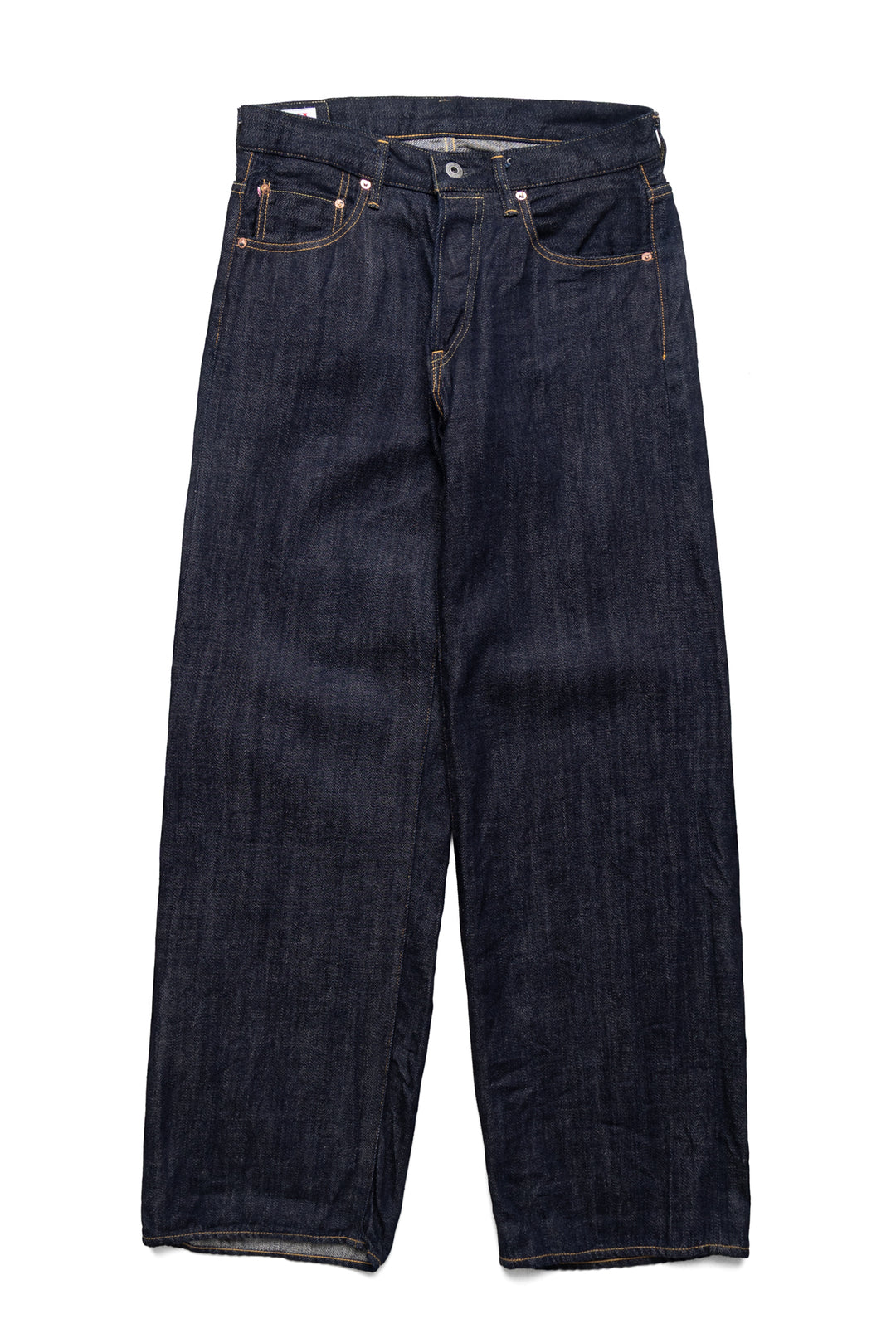 222-Kiraku Super Wide Straight 12oz Kiraku Denim