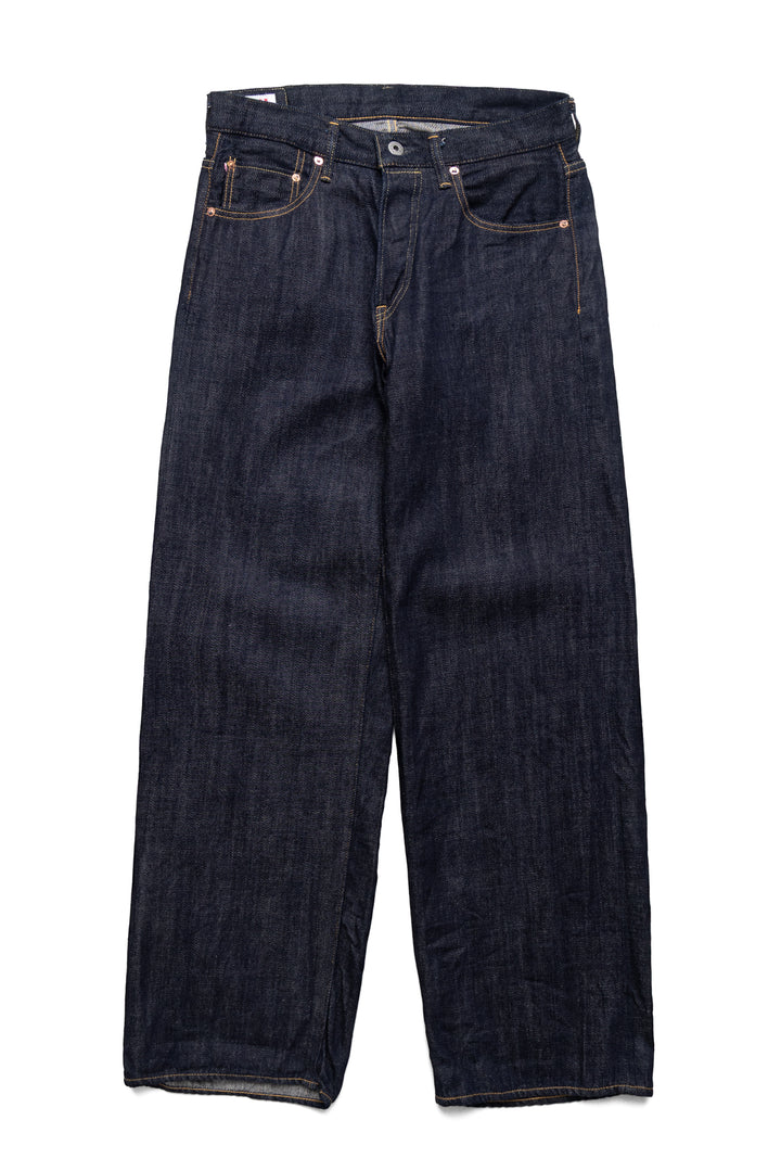 222-Kiraku Super Wide Straight 12oz Kiraku Denim