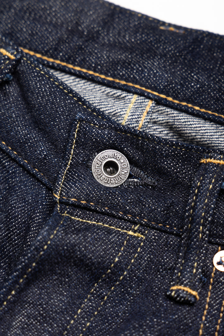 222-Kiraku Super Wide Straight 12oz Kiraku Denim