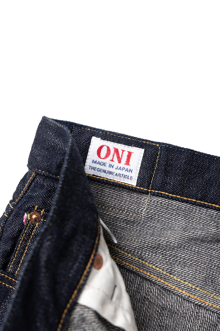 222-Kiraku Super Wide Straight 12oz Kiraku Denim