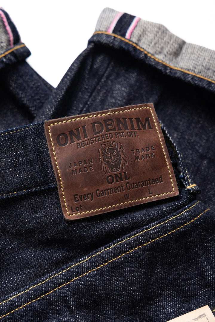 222-Kiraku Super Wide Straight 12oz Kiraku Denim
