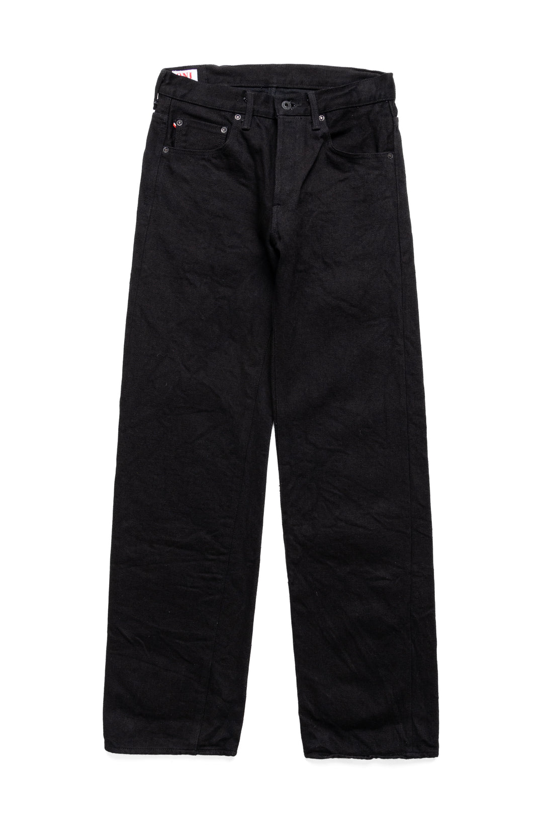 200ZR-BKBK 20oz Secret Denim Wide Straight - Black x Black