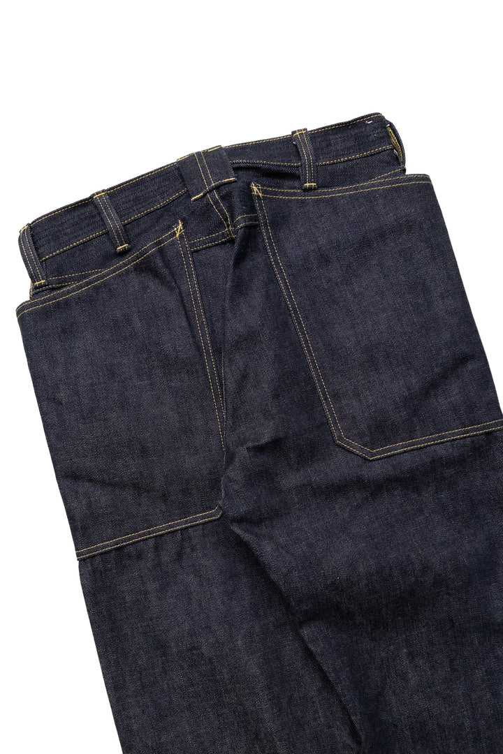 Fall Leaf R Pants - Indigo