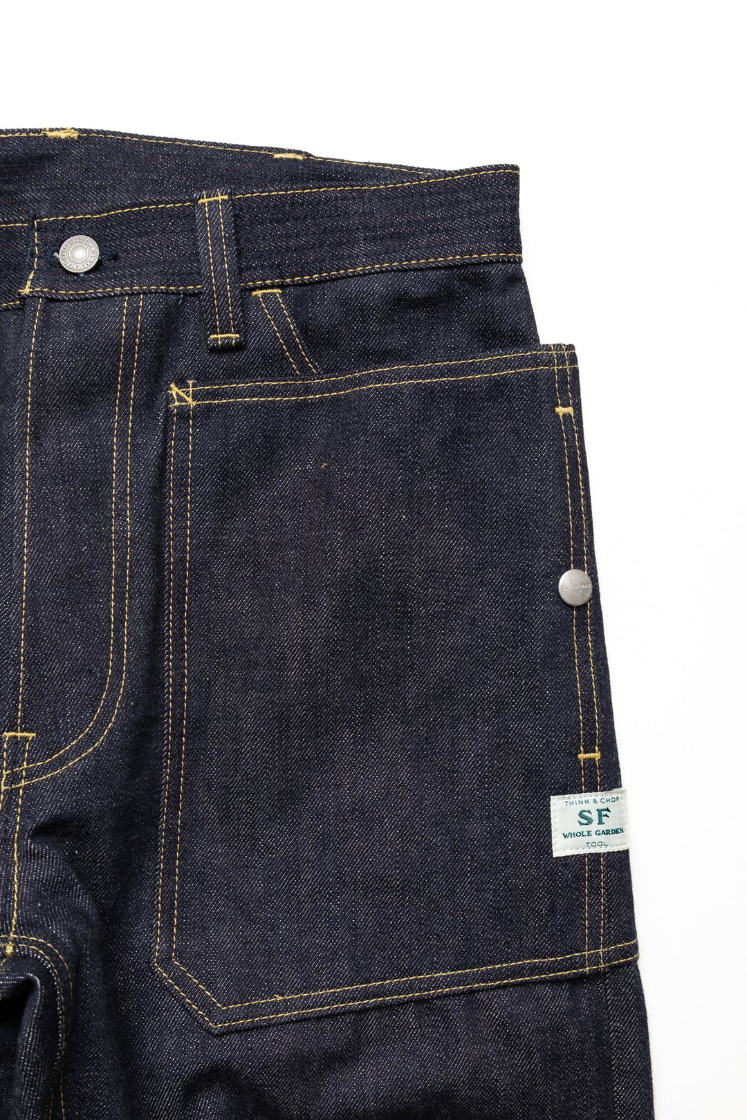 Fall Leaf R Pants - Indigo