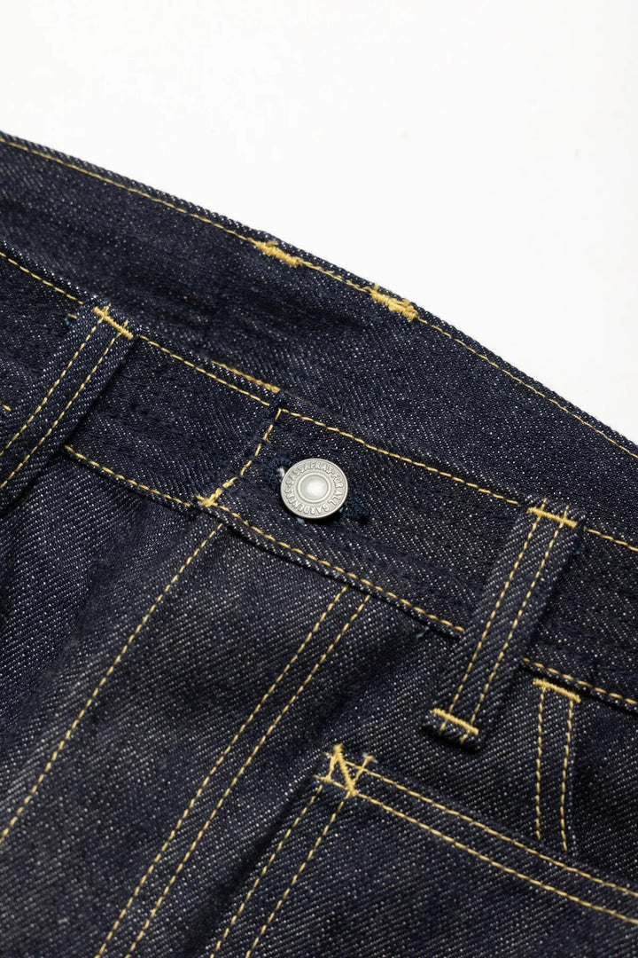 Fall Leaf R Pants - Indigo