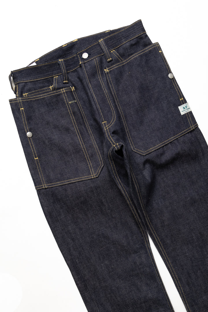 Fall Leaf R Stream Pants - Indigo