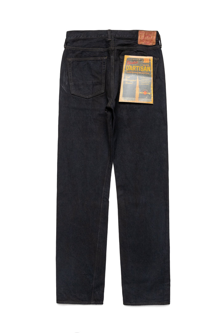 SD-800S-DORO 15oz Mud Over-Dyed Natural Indigo - Tapered Fit - Blue in Green Exclusive