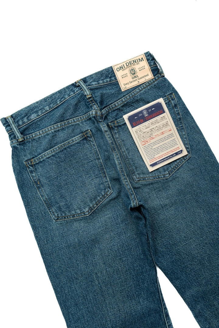 ONI-246-Ishikawadai 15oz Neat Straight