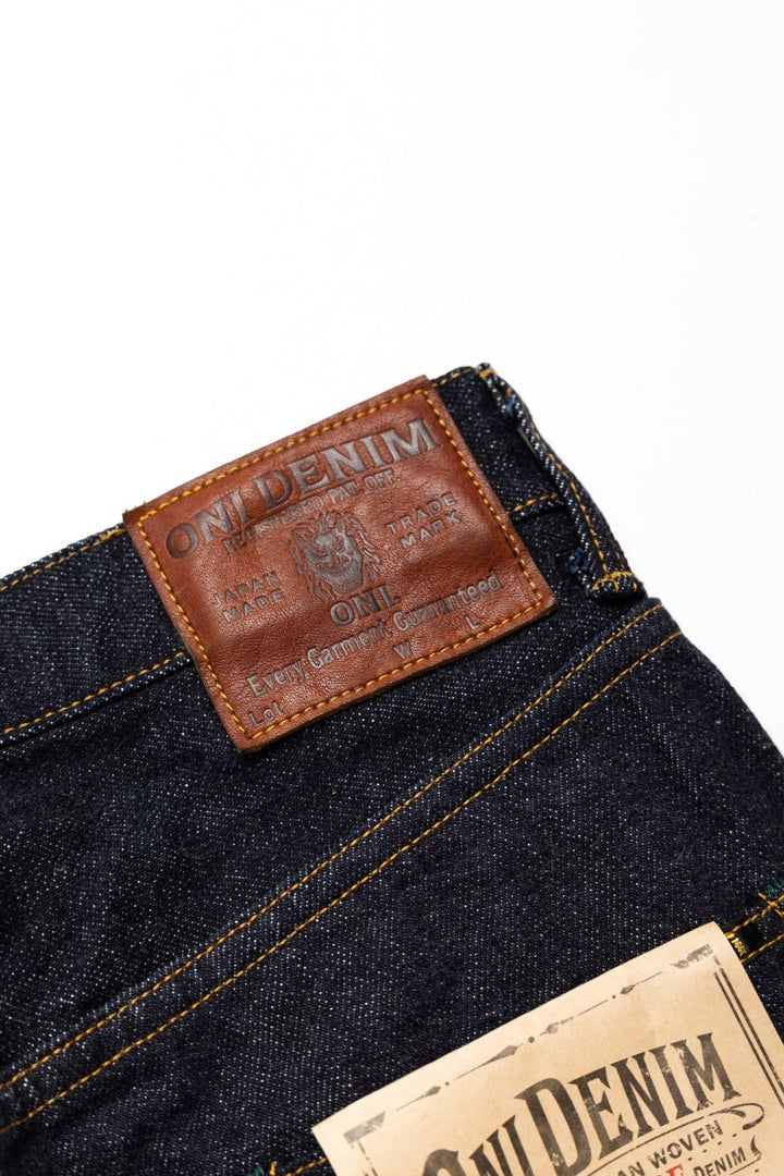 ONI-222 Super Wide Straight 15oz Low Tension Denim