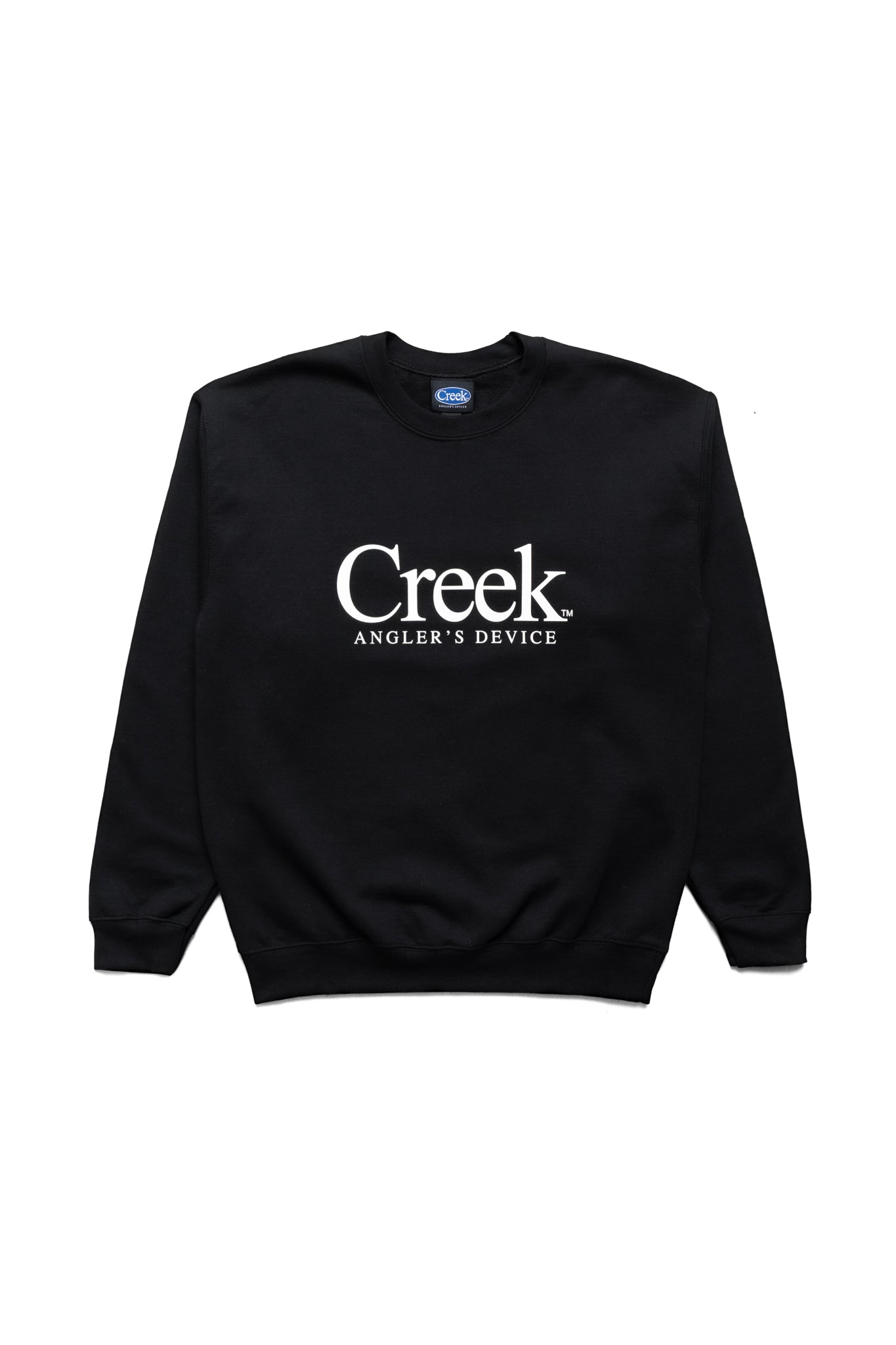 ＼半額SALE／ Crewneck Device Angler's Creek Sweatshirt in Blue – Black - トップス