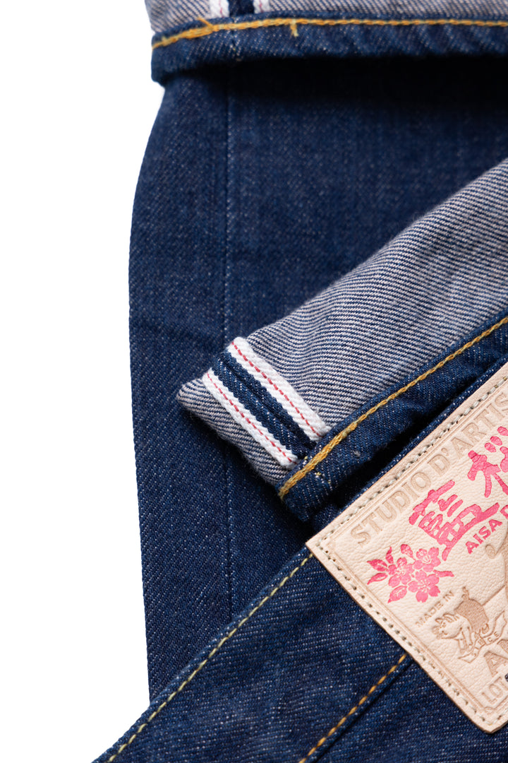 SP-117S 45th Anniversary 15oz "Ai-Sa" Cherry Blossom Denim - Regular Tapered Fit