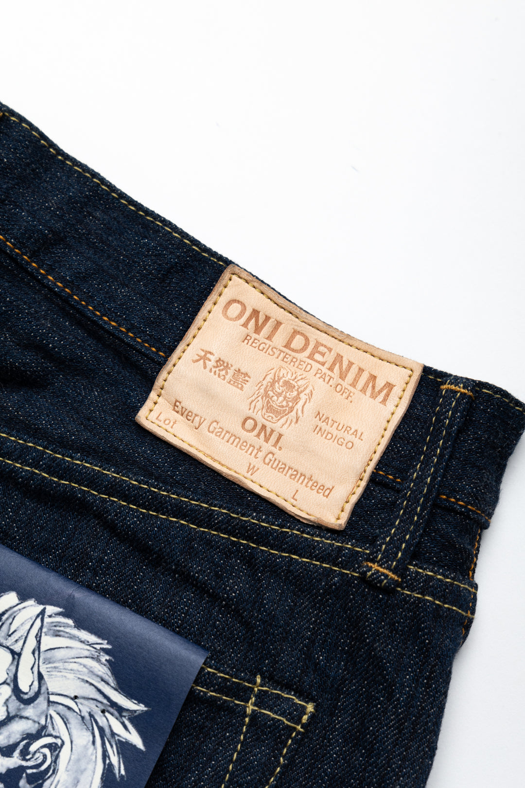 288-Kiwami Regular Straight Natural Indigo Kiwami Denim