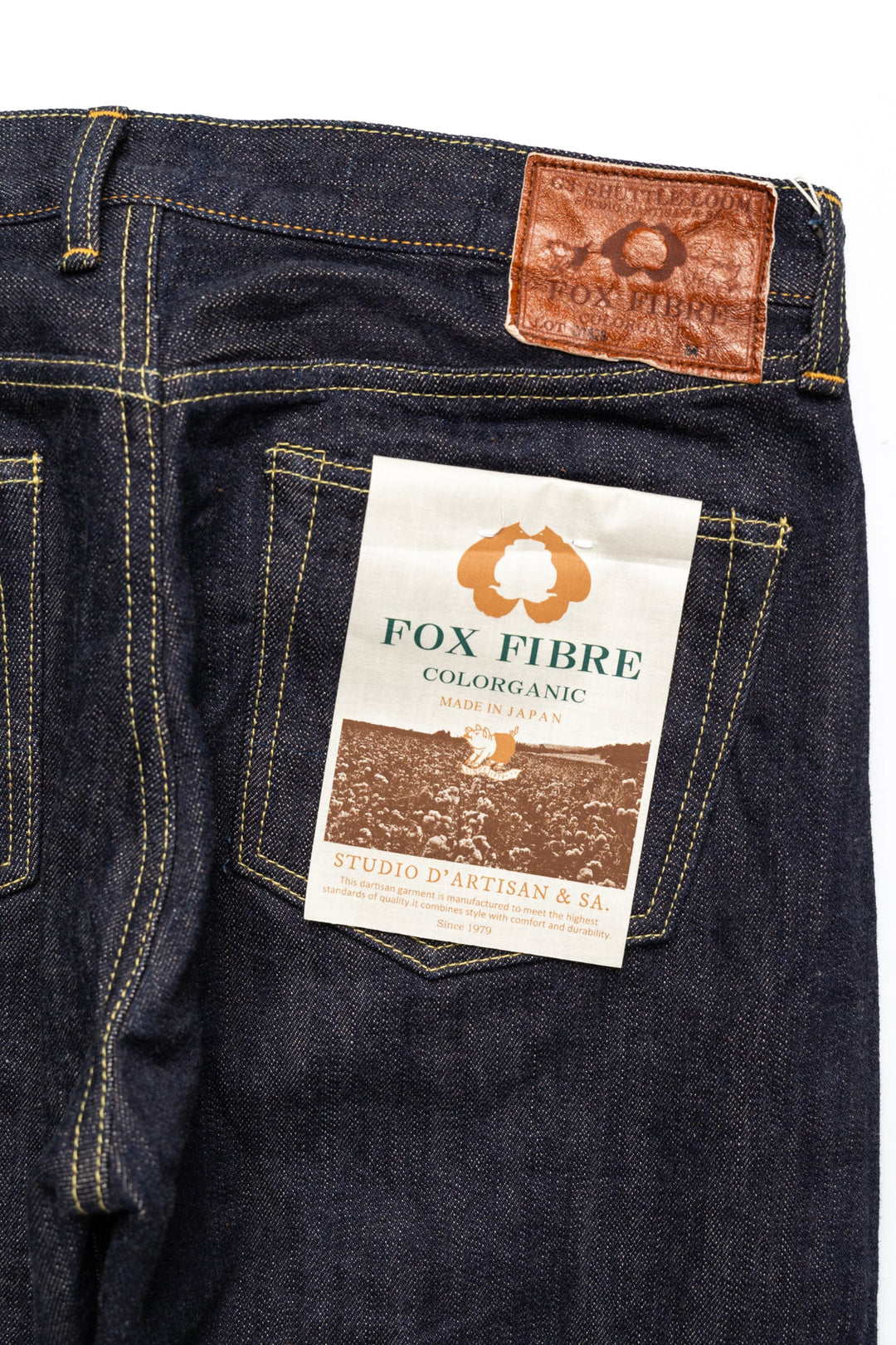 D1828 Fox Cotton Fibre Jeans - Relax Taper