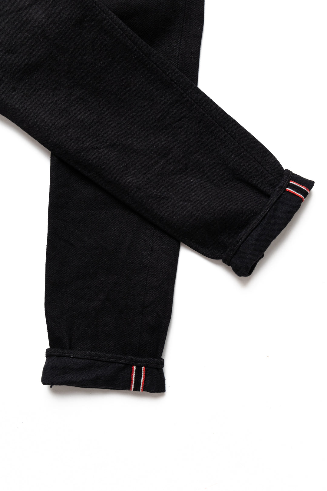 622ZR-BKBK 20oz Relax Tapered Secret Denim - Black x Black